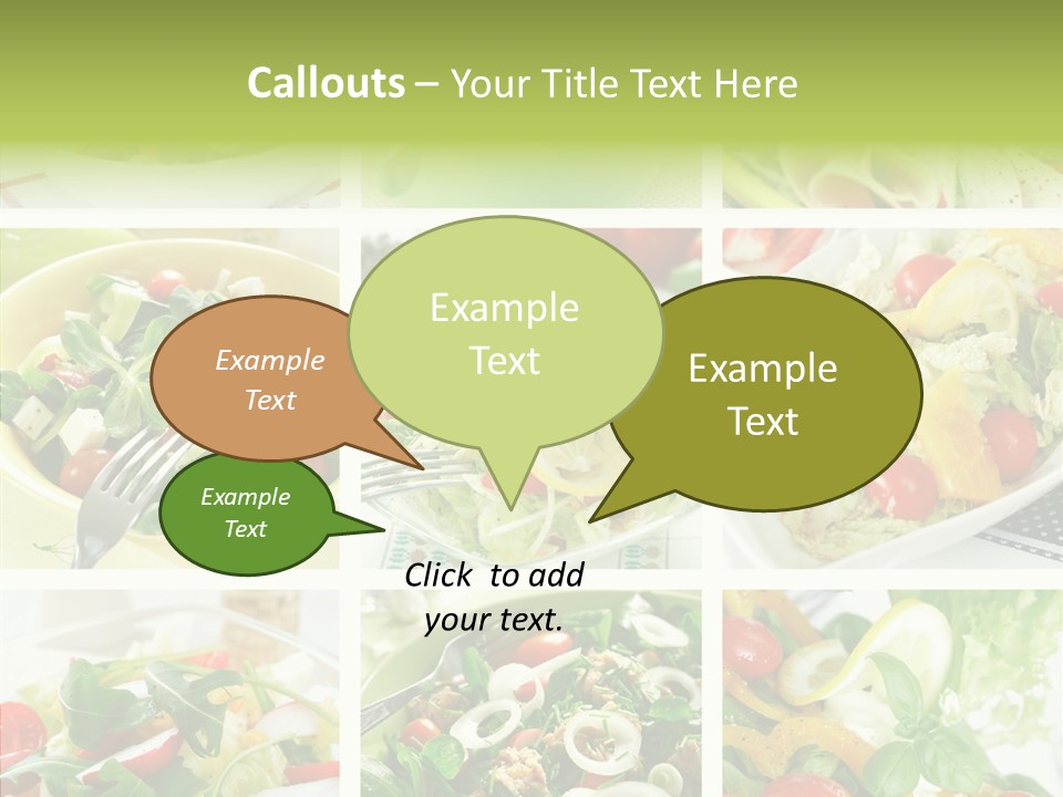 Appetizer Food Tasty PowerPoint Template