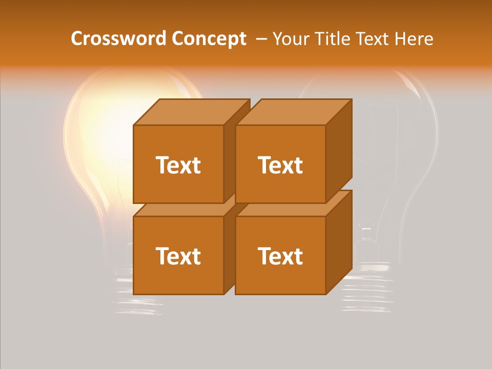 Electricity Reflection Illustration PowerPoint Template