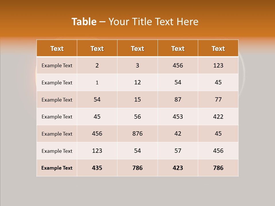 Electricity Reflection Illustration PowerPoint Template