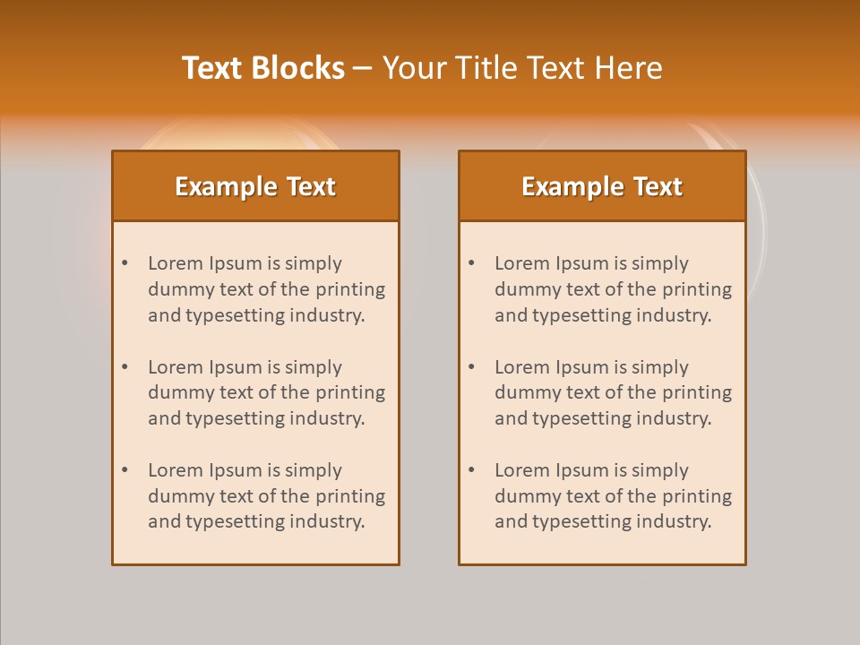 Electricity Reflection Illustration PowerPoint Template