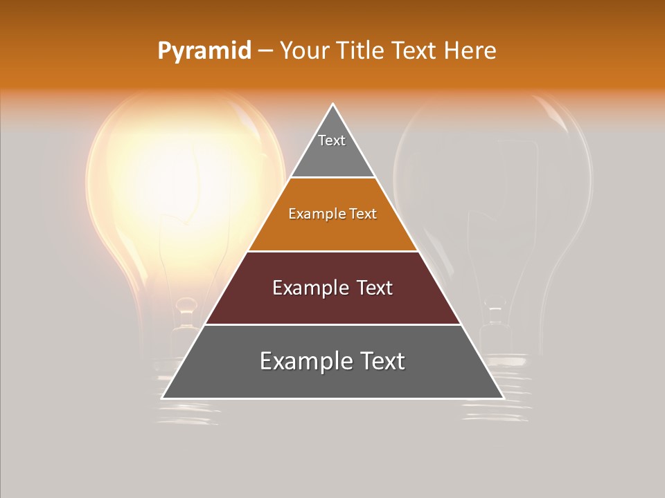 Electricity Reflection Illustration PowerPoint Template