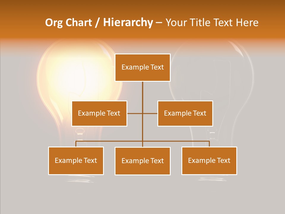 Electricity Reflection Illustration PowerPoint Template