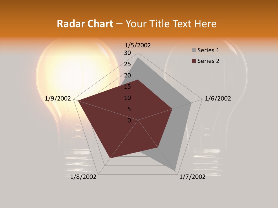 Electricity Reflection Illustration PowerPoint Template
