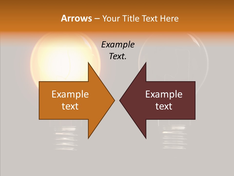 Electricity Reflection Illustration PowerPoint Template