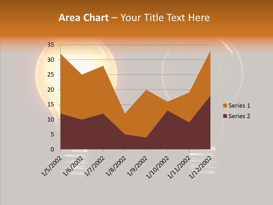 Electricity Reflection Illustration PowerPoint Template