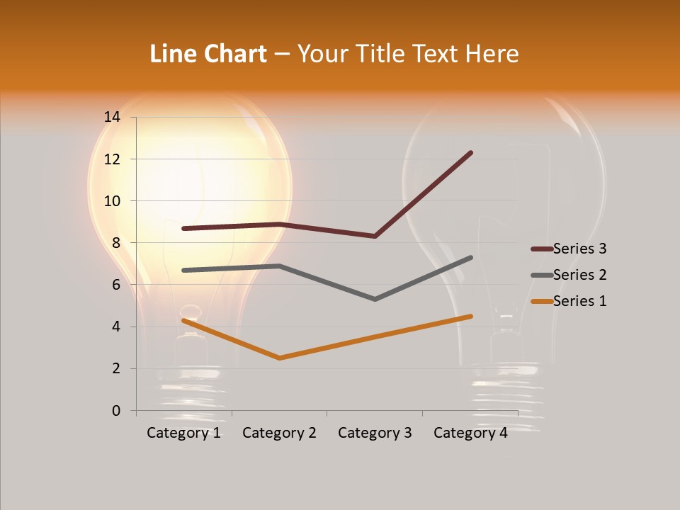 Electricity Reflection Illustration PowerPoint Template