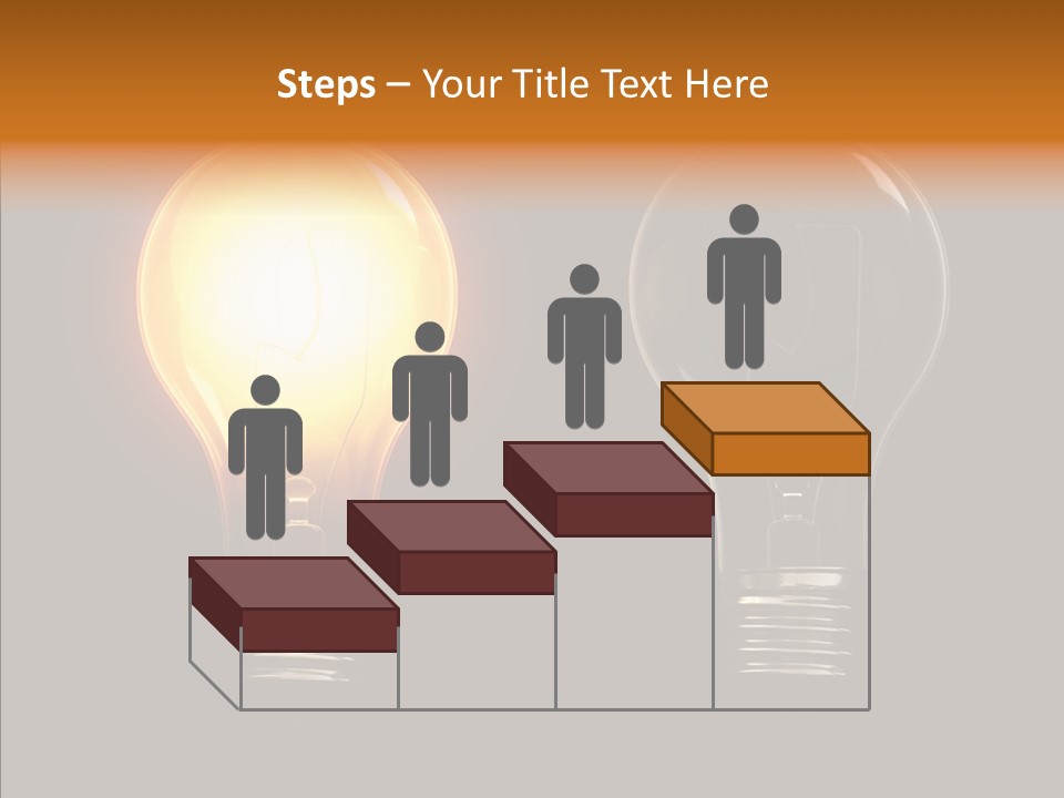 Electricity Reflection Illustration PowerPoint Template