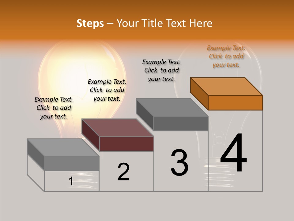 Electricity Reflection Illustration PowerPoint Template