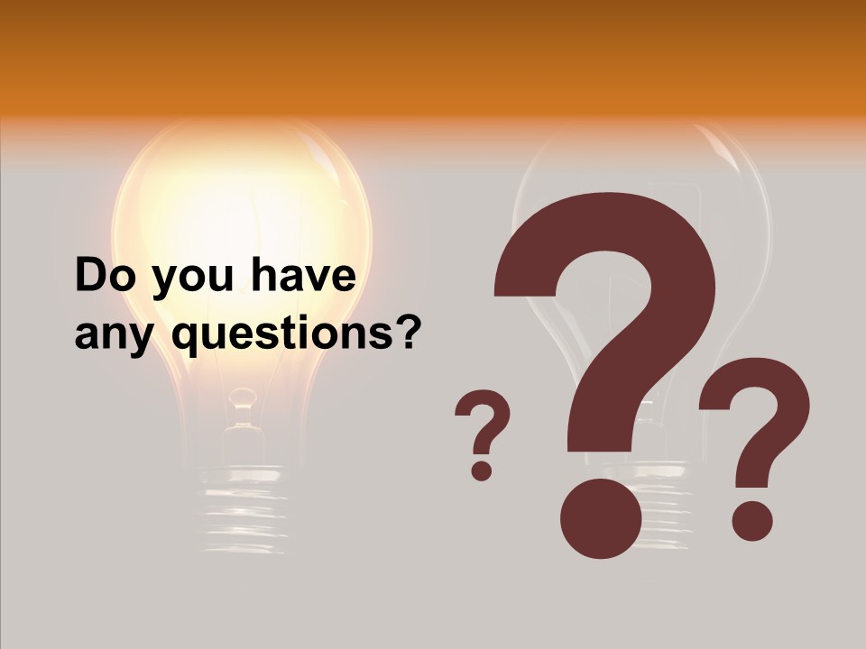 Electricity Reflection Illustration PowerPoint Template