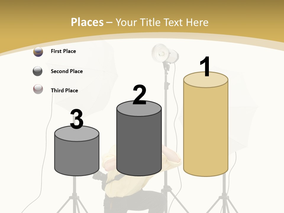 Cables Work Photo PowerPoint Template