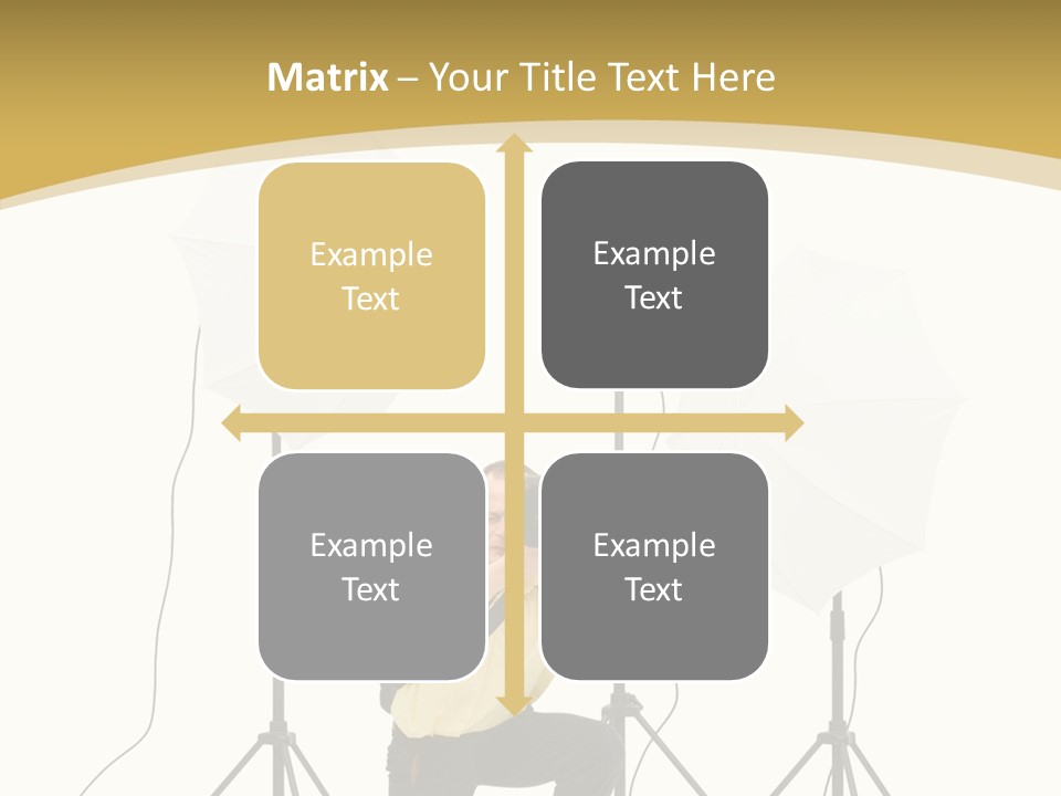 Cables Work Photo PowerPoint Template