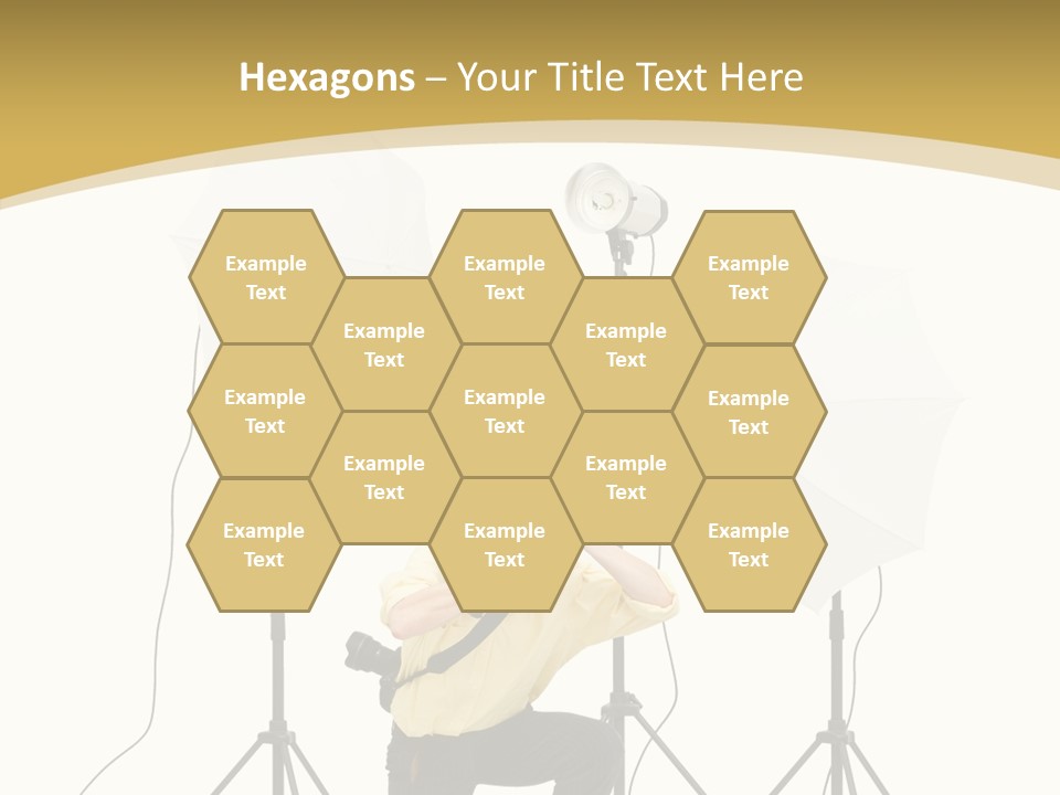 Cables Work Photo PowerPoint Template