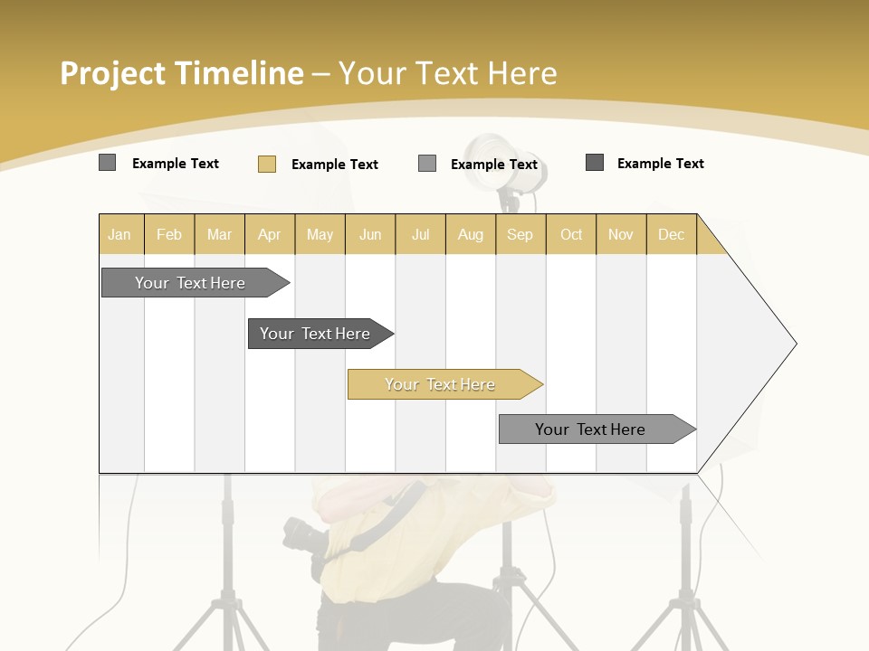 Cables Work Photo PowerPoint Template