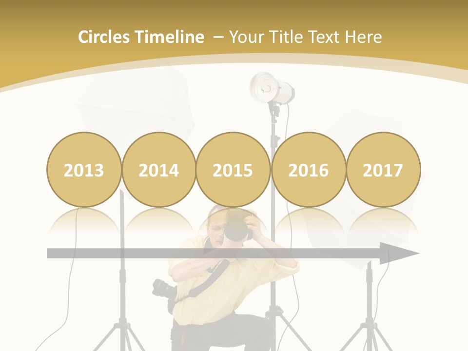 Cables Work Photo PowerPoint Template