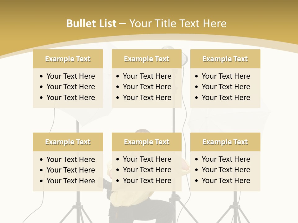 Cables Work Photo PowerPoint Template