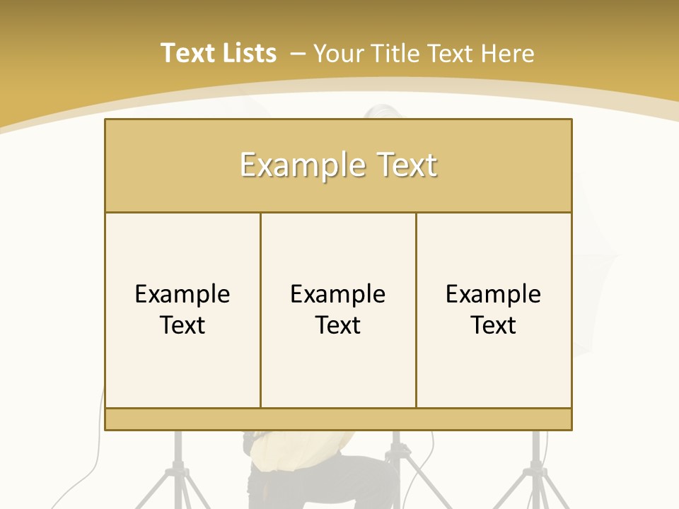 Cables Work Photo PowerPoint Template