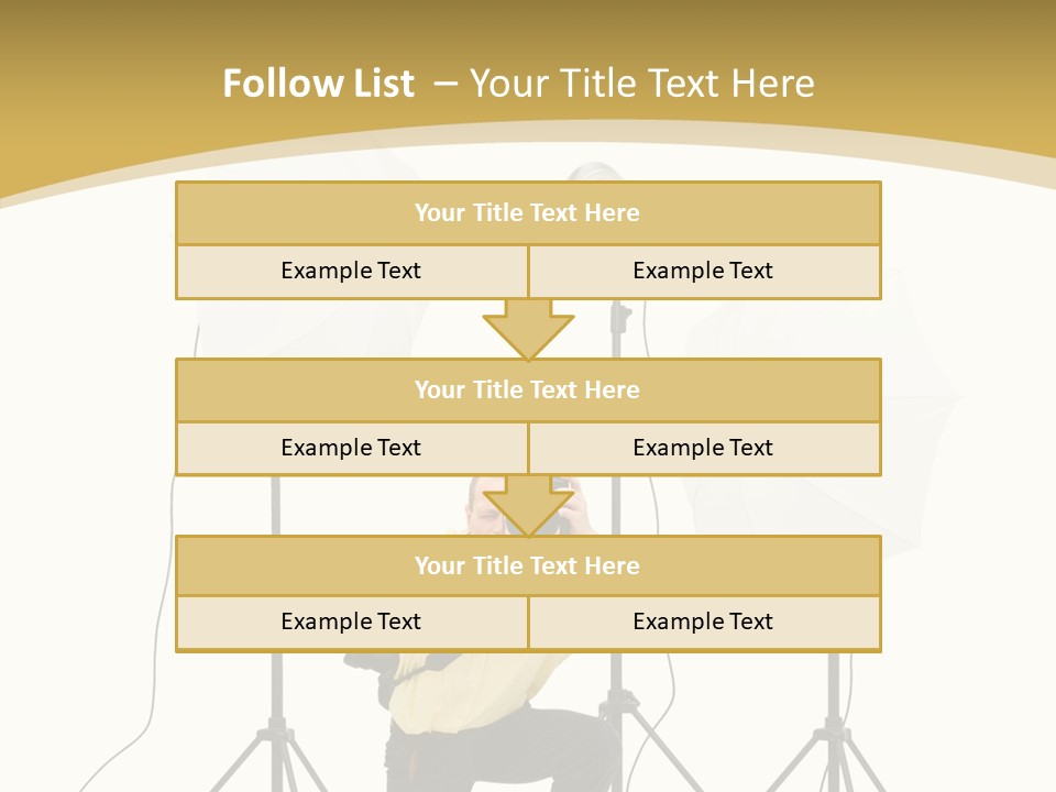 Cables Work Photo PowerPoint Template