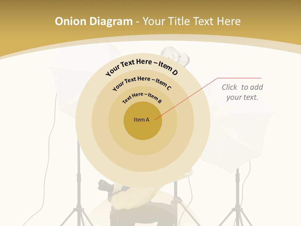 Cables Work Photo PowerPoint Template