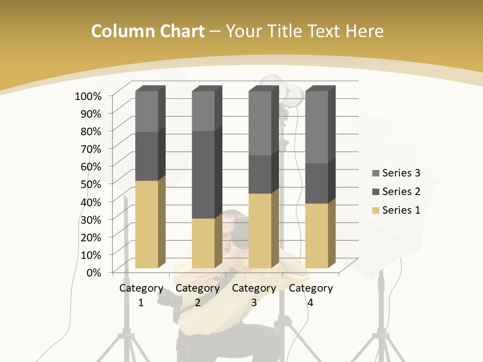 Cables Work Photo PowerPoint Template
