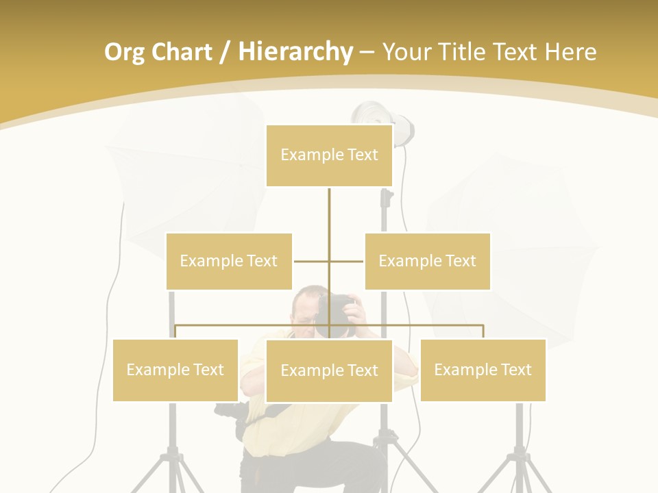 Cables Work Photo PowerPoint Template