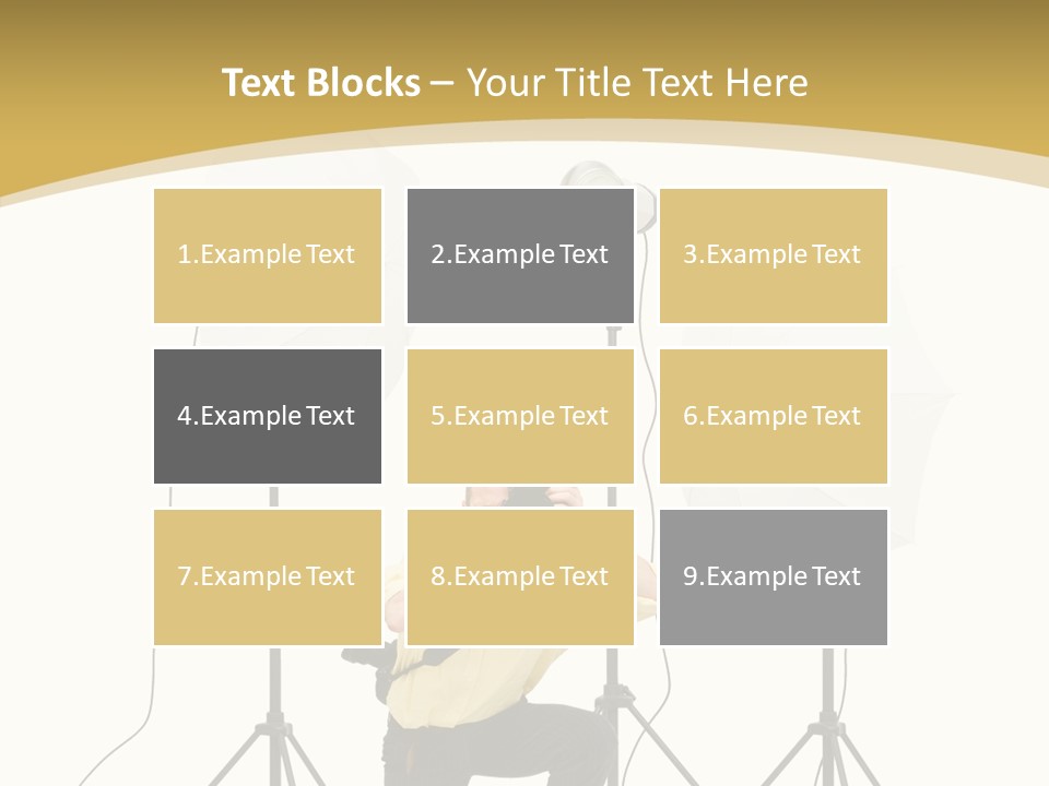 Cables Work Photo PowerPoint Template