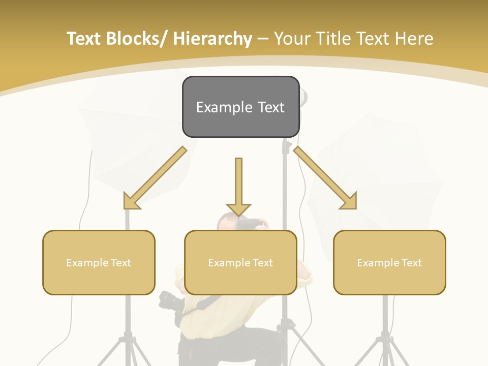 Cables Work Photo PowerPoint Template