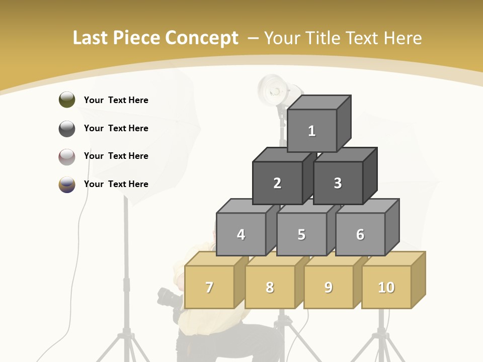 Cables Work Photo PowerPoint Template