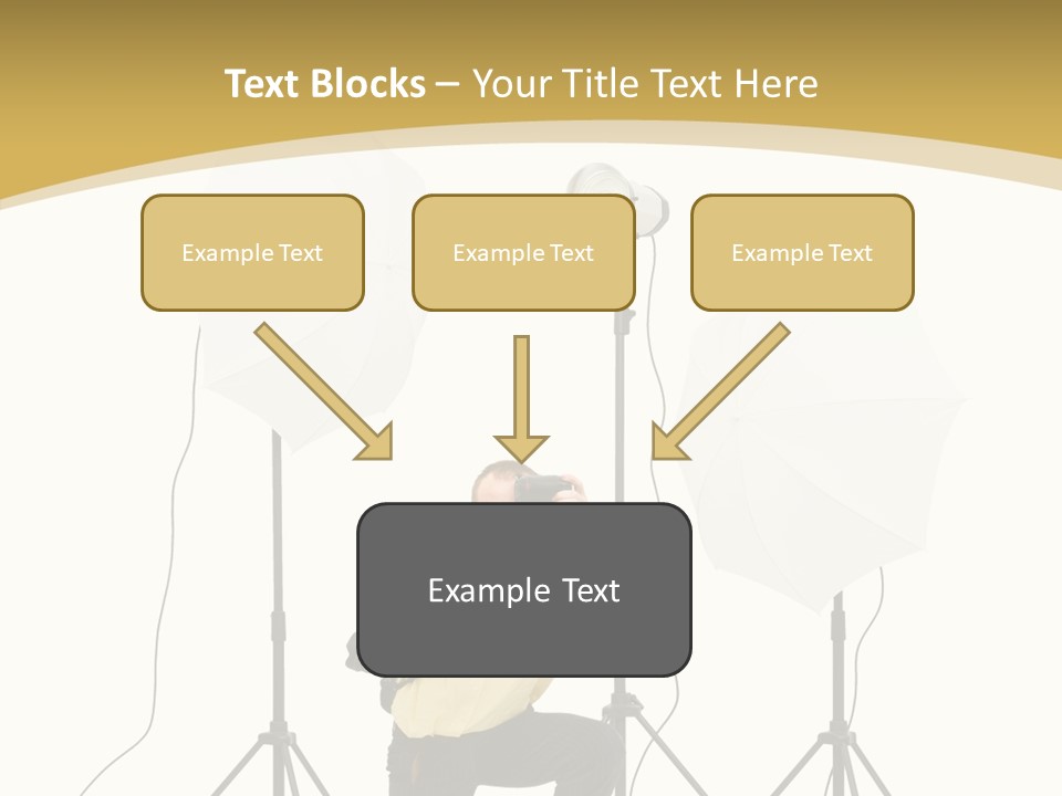Cables Work Photo PowerPoint Template