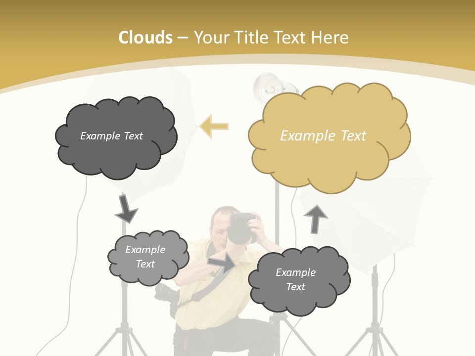 Cables Work Photo PowerPoint Template