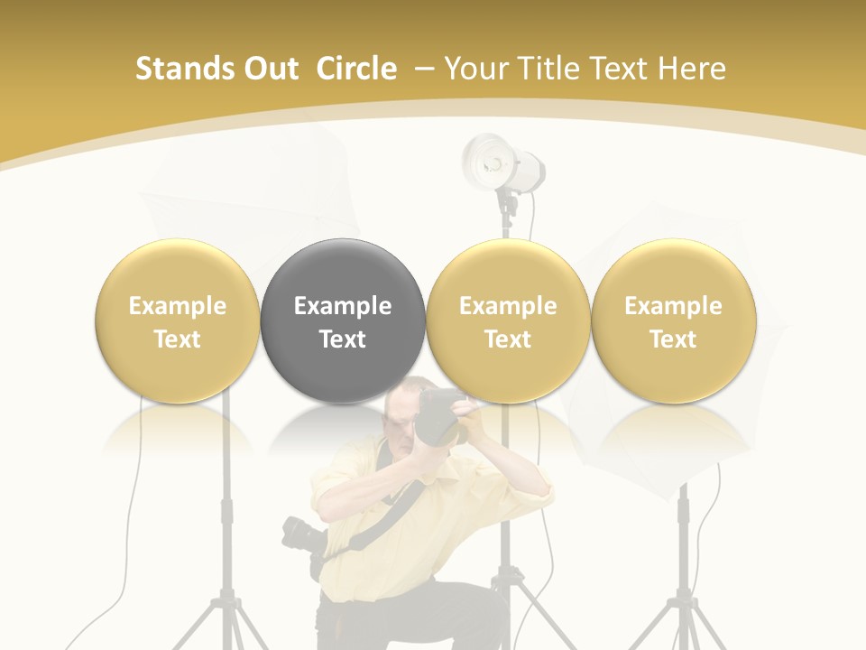 Cables Work Photo PowerPoint Template