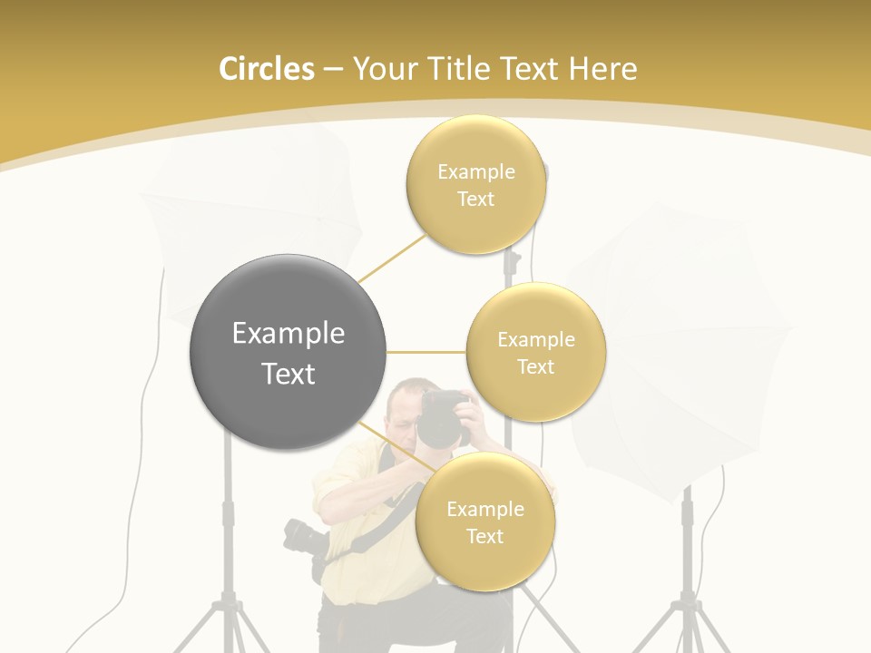 Cables Work Photo PowerPoint Template