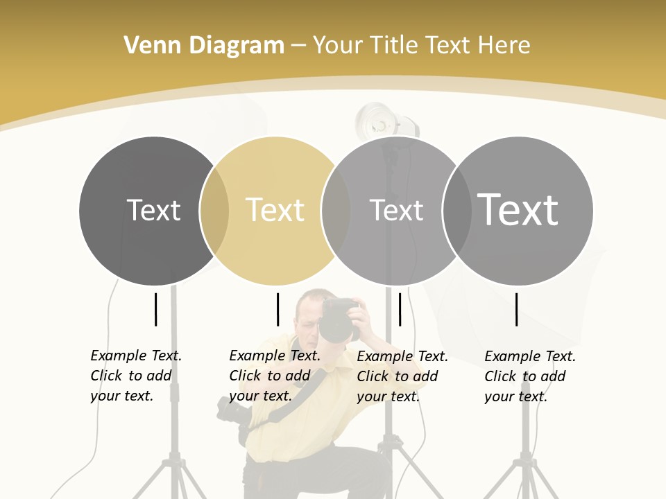 Cables Work Photo PowerPoint Template