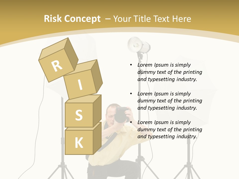 Cables Work Photo PowerPoint Template