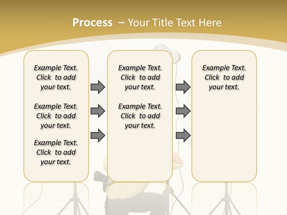 Cables Work Photo PowerPoint Template