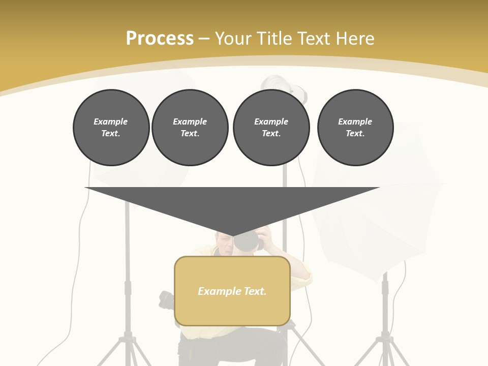 Cables Work Photo PowerPoint Template