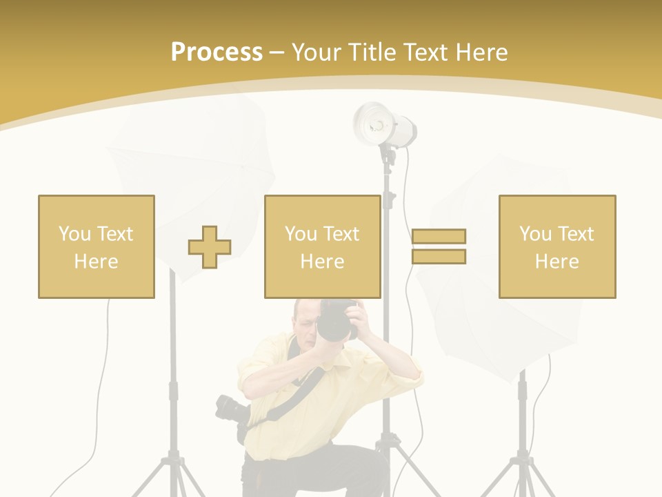 Cables Work Photo PowerPoint Template