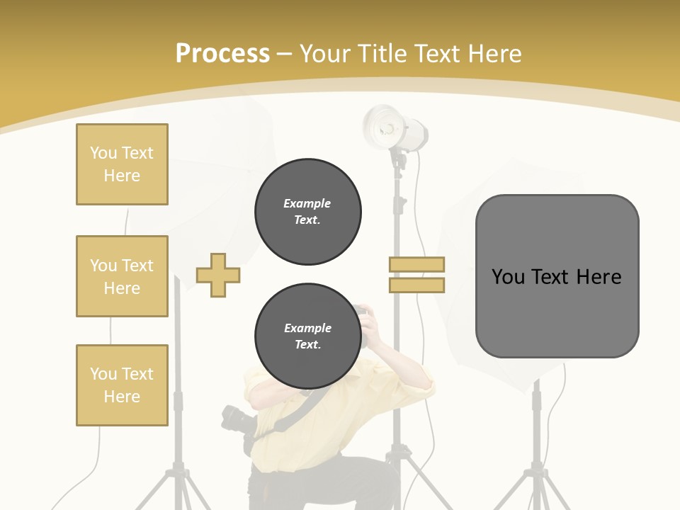 Cables Work Photo PowerPoint Template