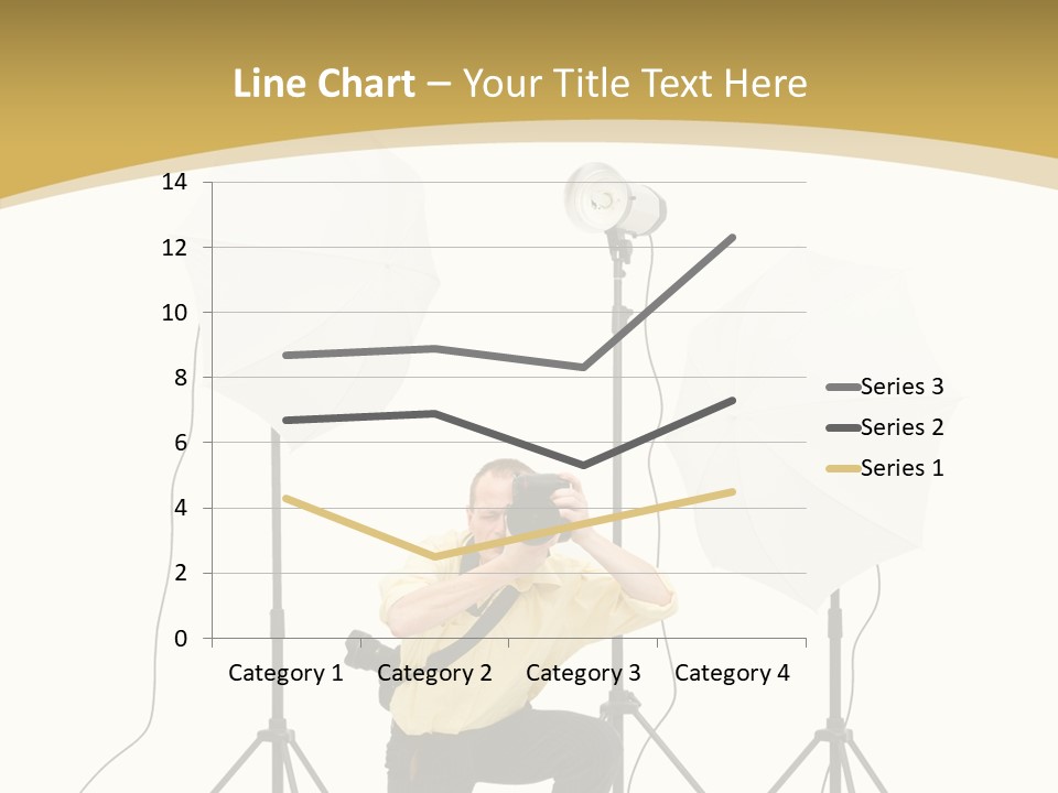 Cables Work Photo PowerPoint Template