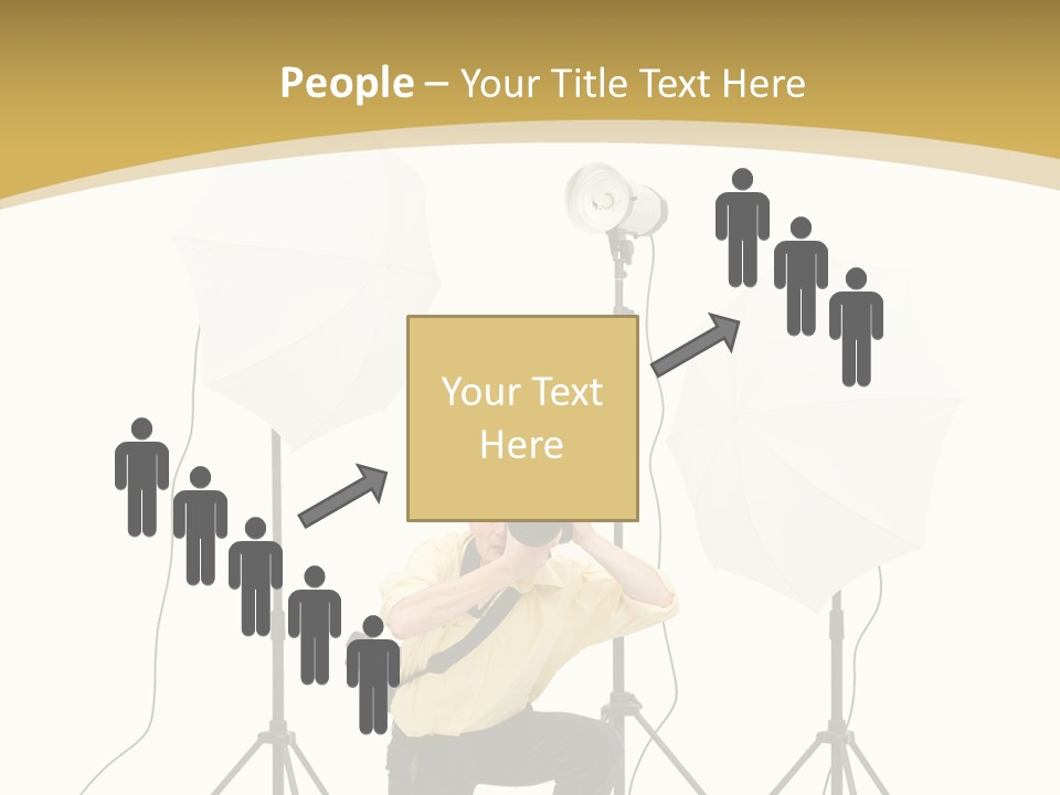 Cables Work Photo PowerPoint Template