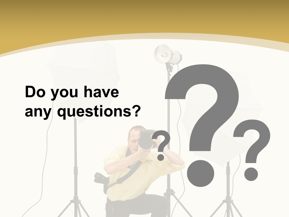 Cables Work Photo PowerPoint Template