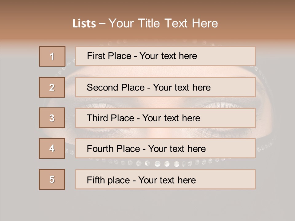 Chair Toon Board PowerPoint Template