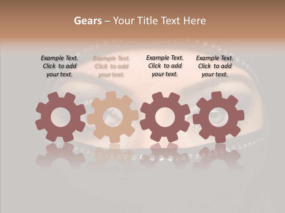 Chair Toon Board PowerPoint Template