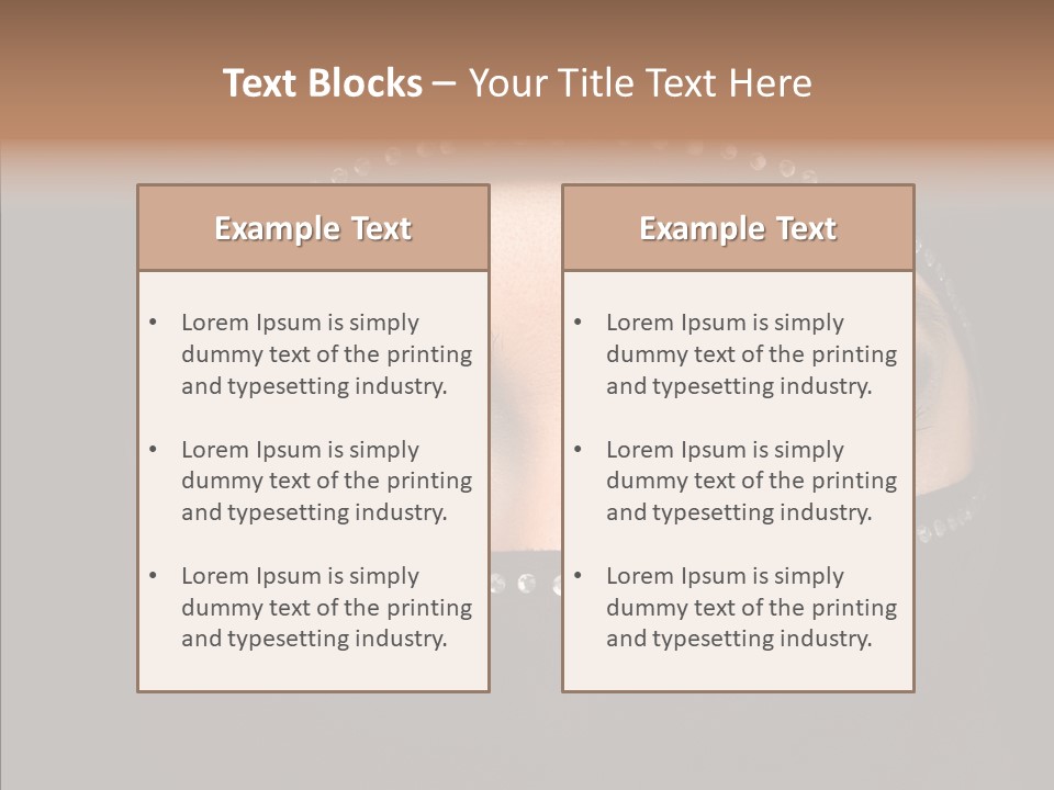 Chair Toon Board PowerPoint Template