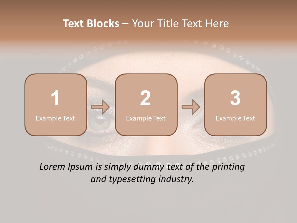 Chair Toon Board PowerPoint Template
