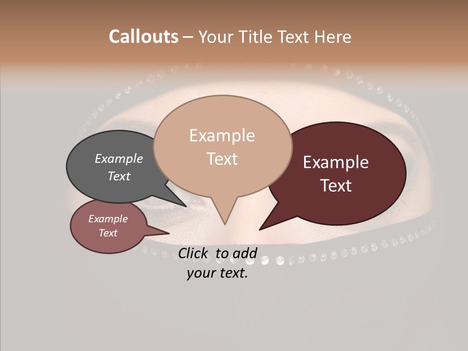 Chair Toon Board PowerPoint Template