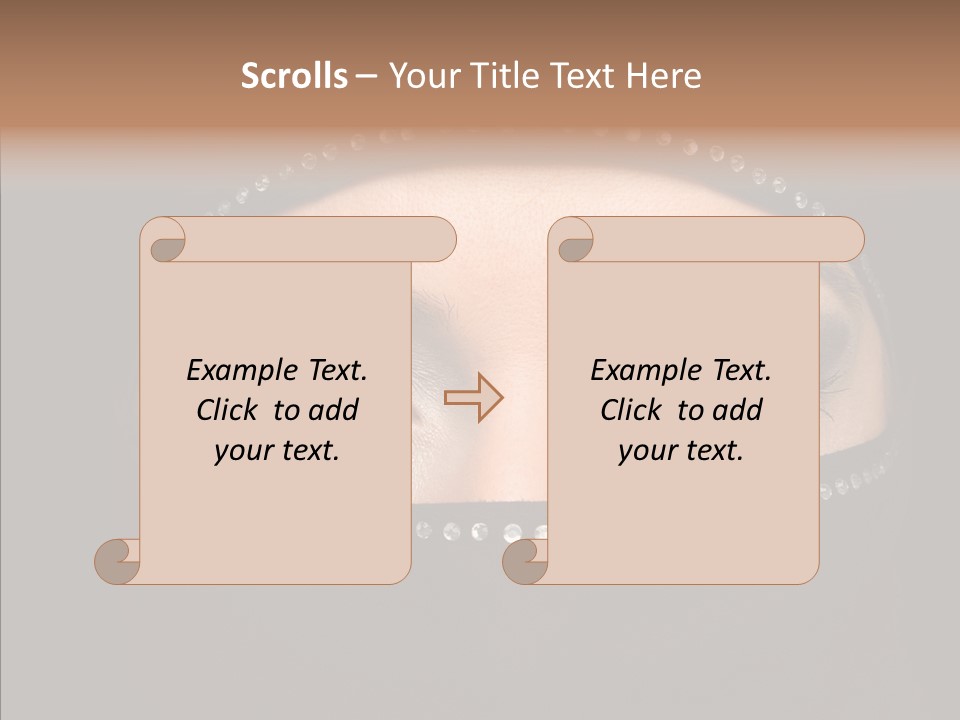 Chair Toon Board PowerPoint Template