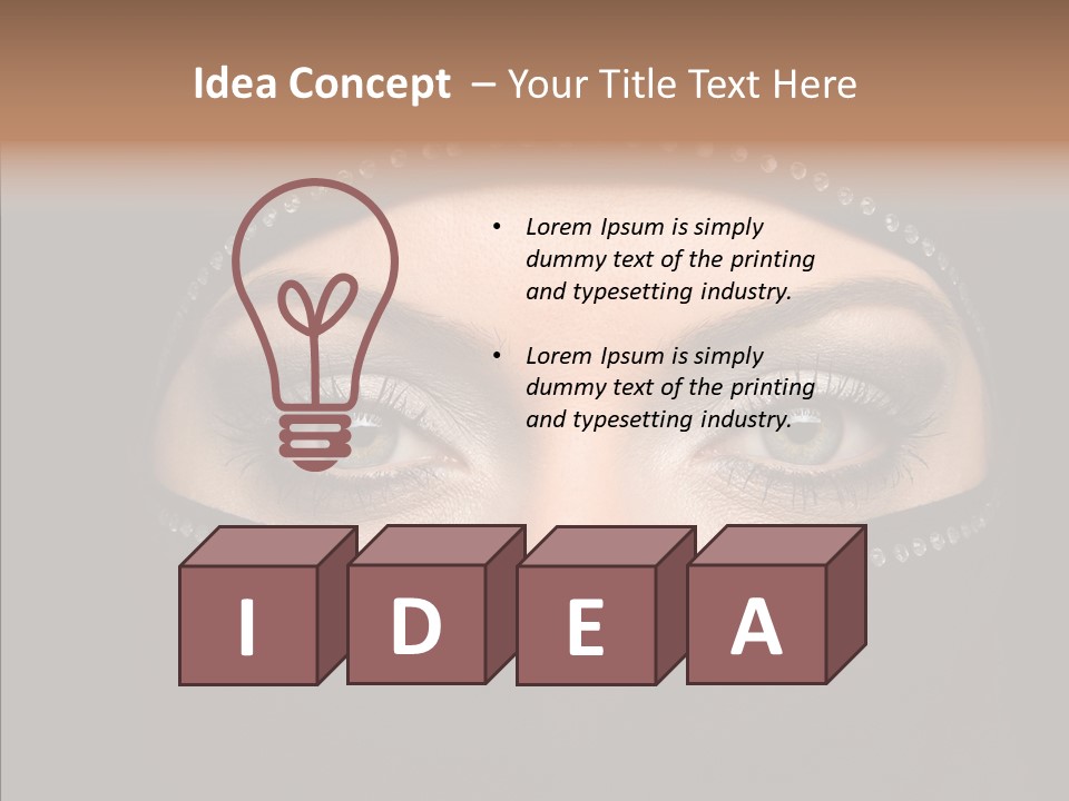 Chair Toon Board PowerPoint Template