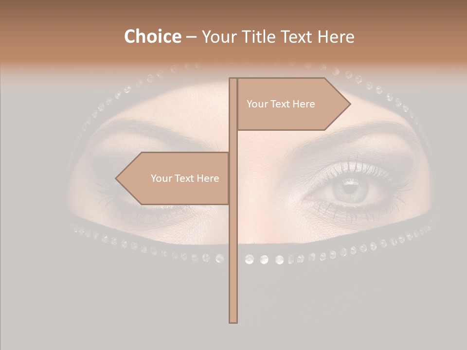 Chair Toon Board PowerPoint Template