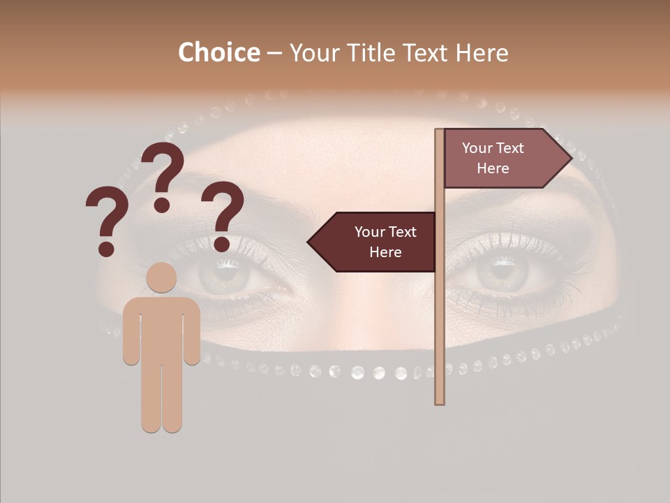 Chair Toon Board PowerPoint Template