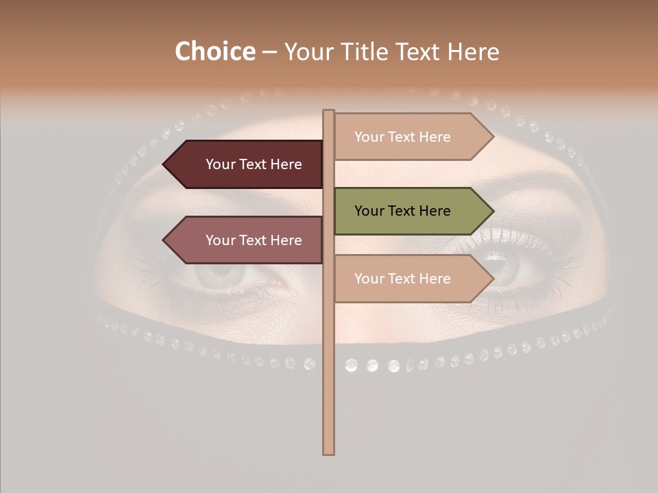 Chair Toon Board PowerPoint Template